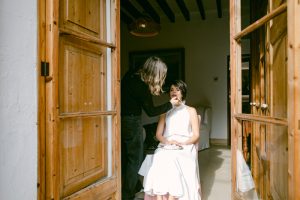 Prueba de maquillaje de novia / Foto vía Weddings and Events by Natalia Ortiz