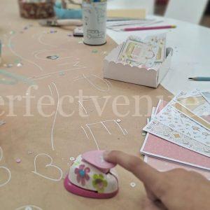 Scrapbooking-workshop-for-children-in-Madrid.-Birthdays-with-workshop