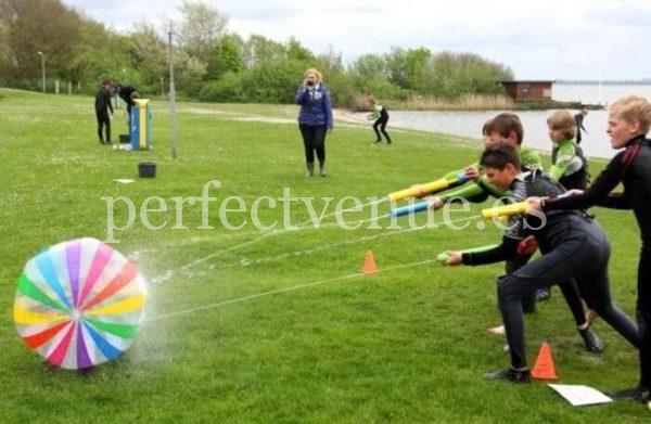 Battle of water birthday with workshops in Madrid