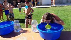 Battle of water birthday with workshops in Madrid