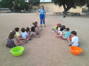 Battle of water birthday with workshops in Madrid