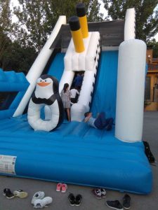 Children's entertainment in Madrid inflatables at home