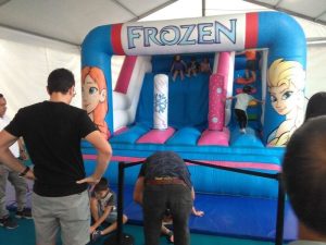 Children's entertainment in Madrid inflatables at home