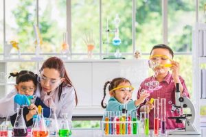 Mad Scientist Workshop Animation for Children in Madrid