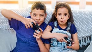 Video game and animation tournament for children in Madrid