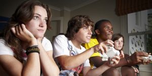 Video game and animation tournament for children in Madrid