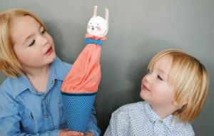 birthday party with workshops puppets
