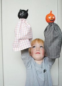 birthday party with workshops puppets