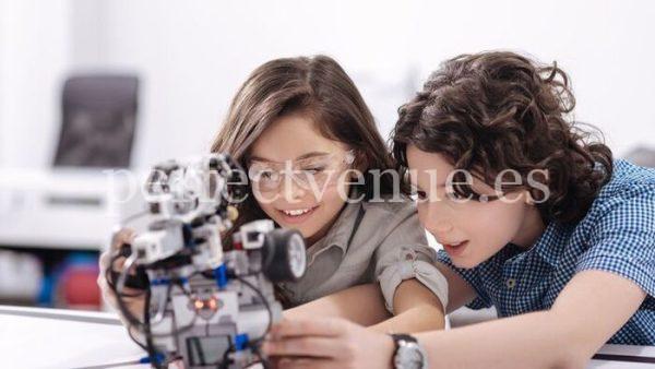birthday party with workshops robotics