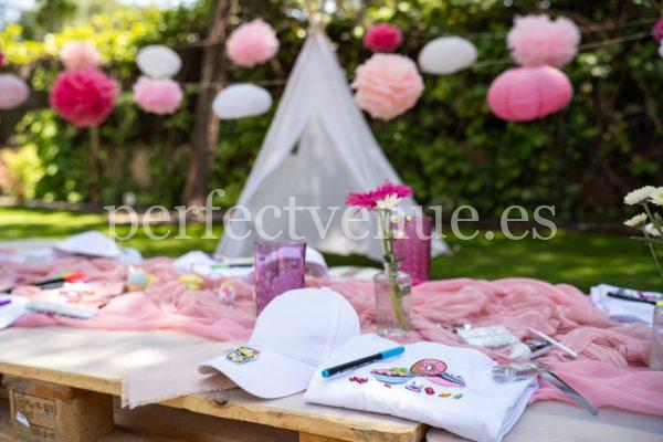 Talleres para cumpleaños infantiles / Foto vía Natalia Ortiz Events