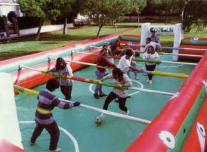foosball entertainment for children in Madrid
