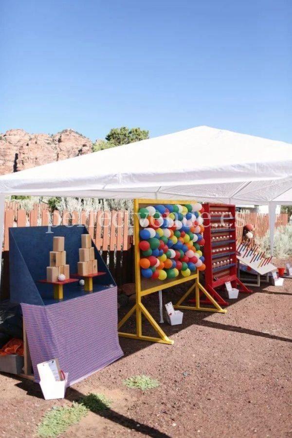 mini-fair and children's entertainment in Madrid
