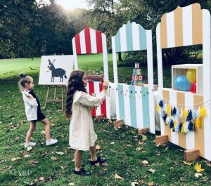 mini-fair and children's entertainment in Madrid