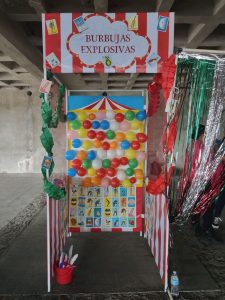 mini-fair and children's entertainment in Madrid