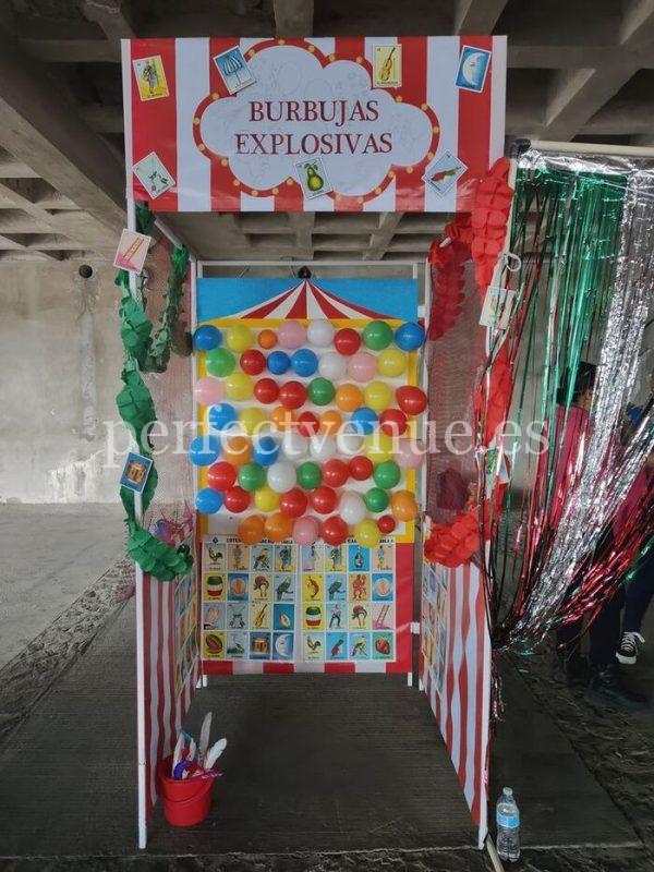 mini-fair and children's entertainment in Madrid