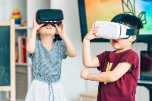 virtual reality birthday with workshops in Madrid