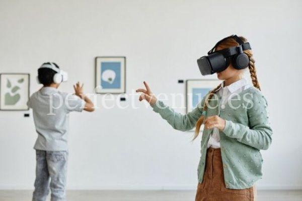 virtual reality birthday with workshops in Madrid