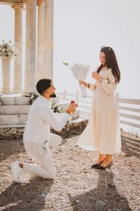 Proposal in Son Marroig with views in Mallorca / Photo via Natalia Ortiz Events