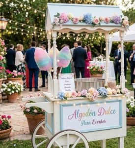 Cotton candy for events / Photo via Perfect Venue