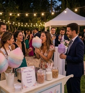 Cotton candy for events / Photo via Perfect Venue