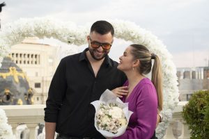 Proposal on a rooftop in Madrid / Natalia Ortiz Events