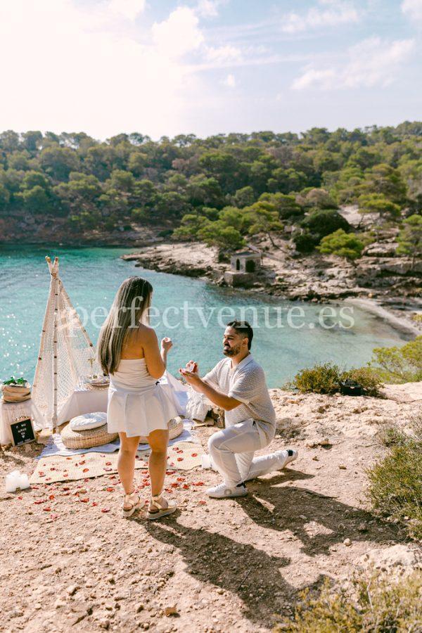 Mallorca picnic proposal sea views - Natalia Ortiz Events