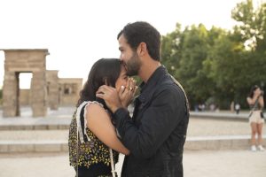 Pedida de mano en el Templo de Debod / Foto vía Natalia Ortiz Events