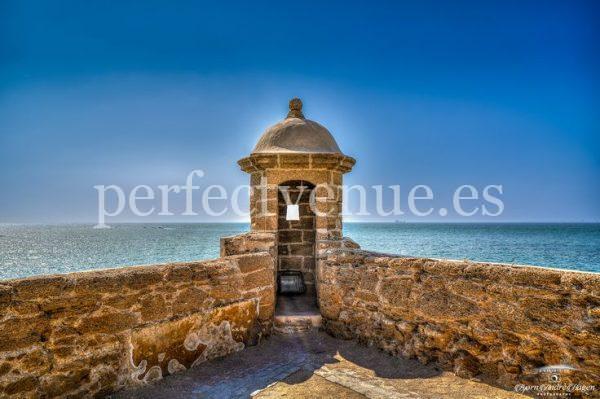 pedida de mano en Cádiz en el castillo de San Sebastián