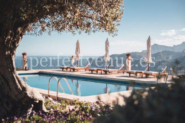 Proposal at the Sa Pedrissa Deià Hotel / Photo via Hotel Sa Pedrissa Deià