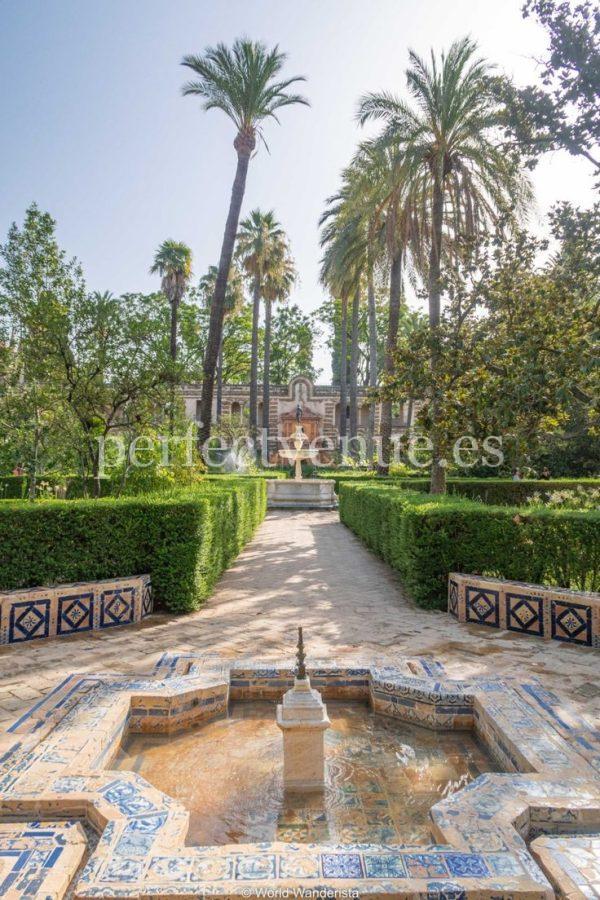 Pedida de mano en Sevilla en los Jardines de Murillo