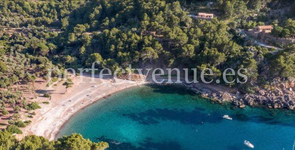 Pedida de mano en Mallorca en el restaurante Es Vergeret