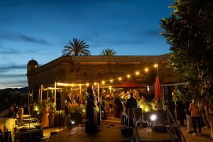 Marriage proposal in Mallorca at the Mariluz restaurant