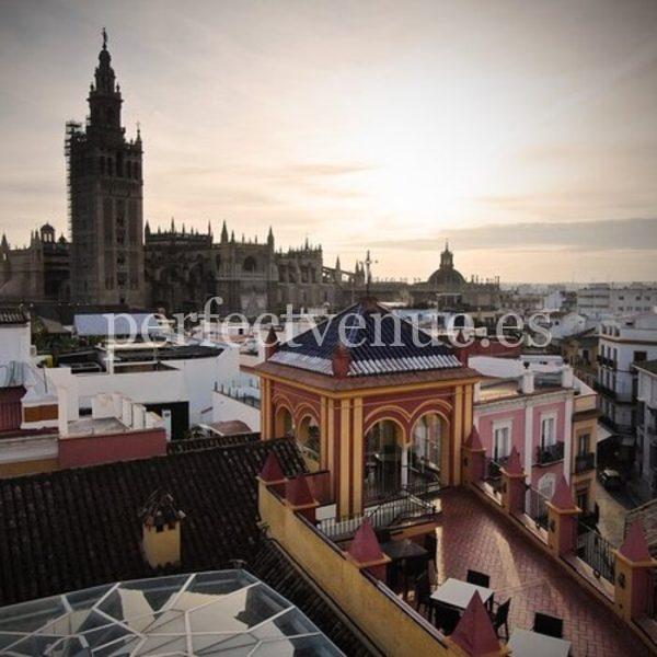 Pedida de mano en Sevilla en Palacio Pinello