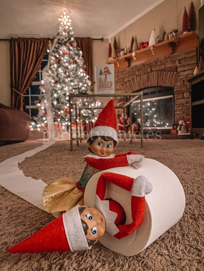 Elfo navideño y la tradición de Navidad / Foto vía Pinterest