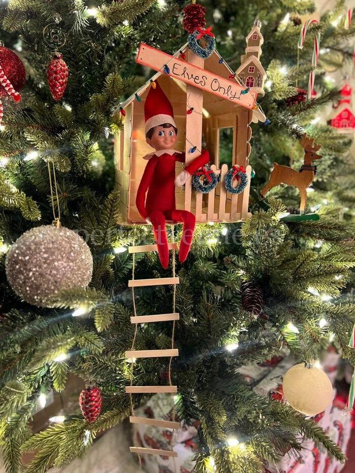 Elfo navideño y la tradición de Navidad / Foto vía Pinterest