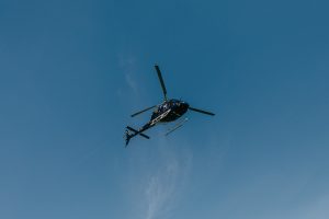 Helicopter tour with private dinner / Photo via Natalia Ortiz events