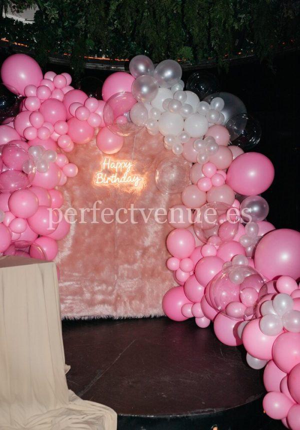 Cumpleaños con temática Disney Channel / Foto vía Natalia Ortiz Events