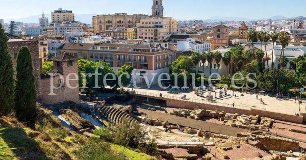 pedida de mano en Málaga en el mirador de la alcazaba