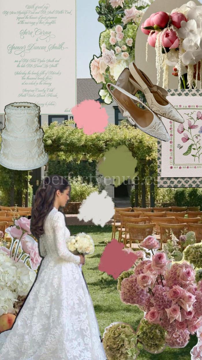 Moodboard para bodas / Foto vía Pinterest