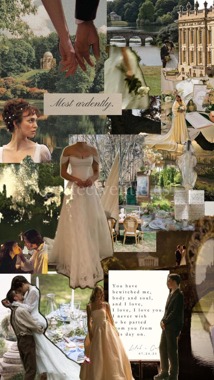 Moodboard para bodas / Foto vía Pinterest
