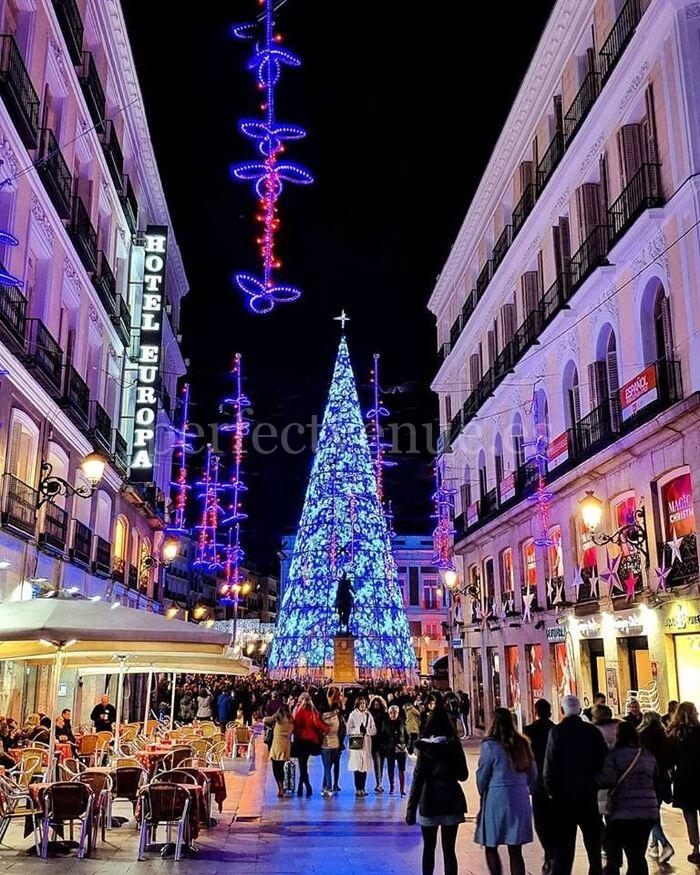 Planes navideños en Madrid para 2026 / Foto vía Pinterest