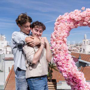 Proposal on a rooftop in Madrid / Natalia Ortiz Events