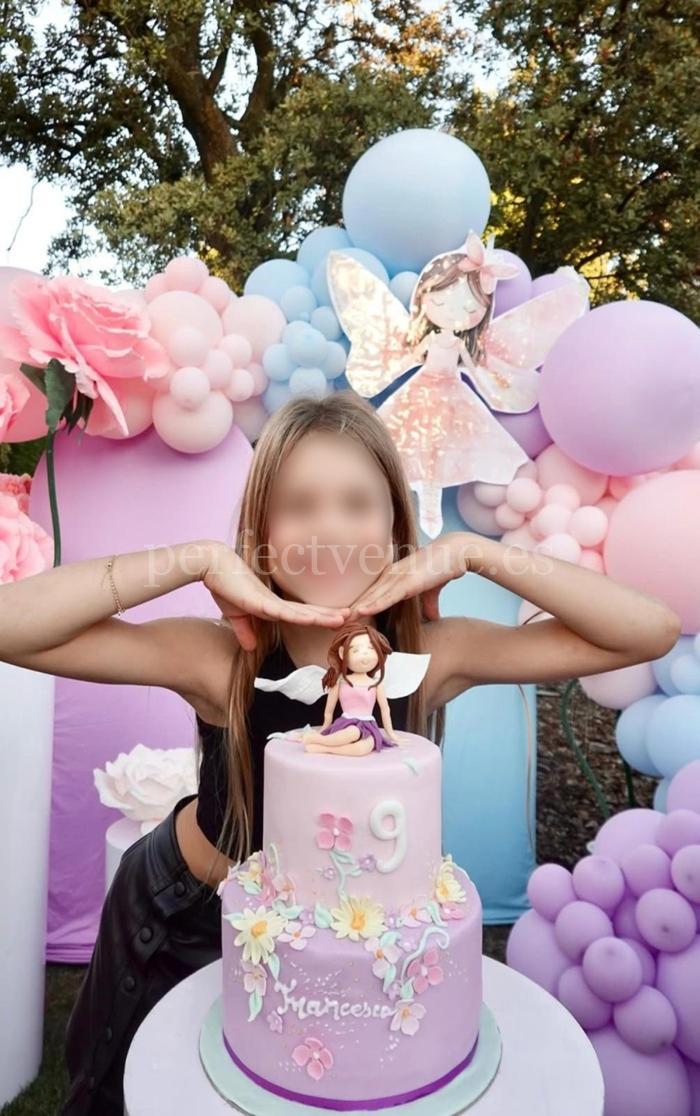 Cumpleaños temático de hadas / Foto vía Natalia Ortiz Events