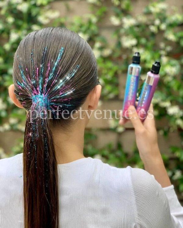 Glitter bar for girls / Photo via Pinterest