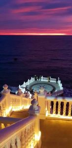 Pedida de mano en malaga en el balcón de europa