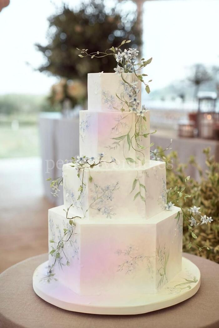 Tendencias en pasteles de boda en 2026