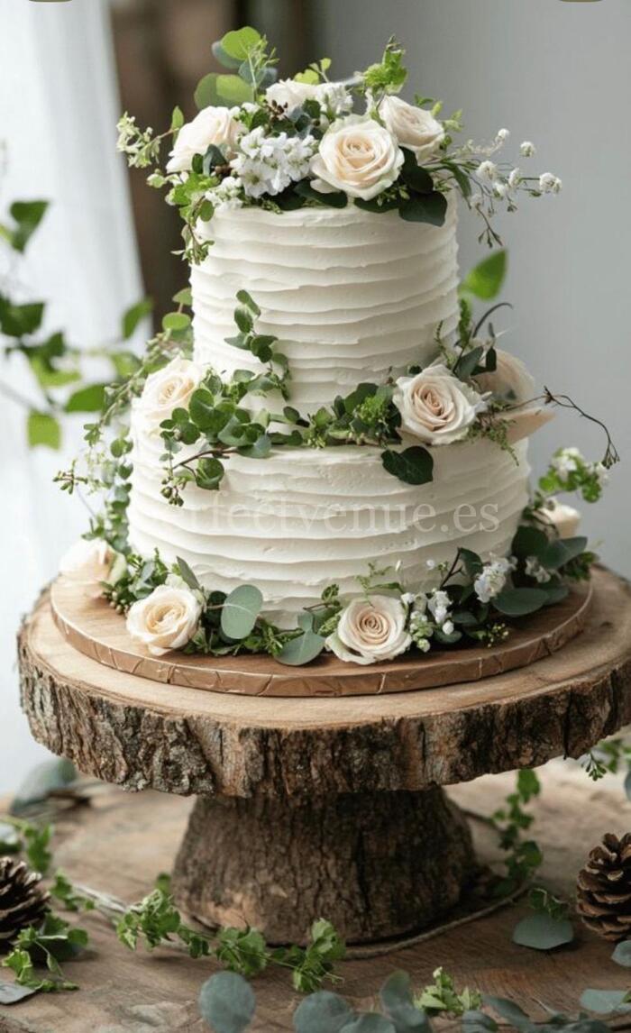 Tendencias en pasteles de boda en 2026