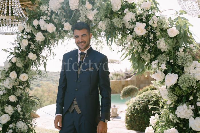 Sesión de fotos de boda en Cádiz / Foto vía María Benítez Fotografía