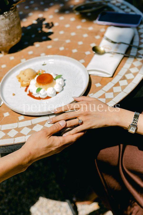 Pedida de mano en Mallorca / Foto vía Natalia Ortiz Events