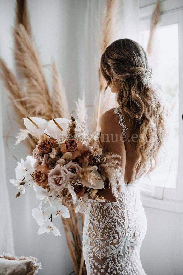 Tendencias en ramos de novia para 2027 / Foto vía Pinterest